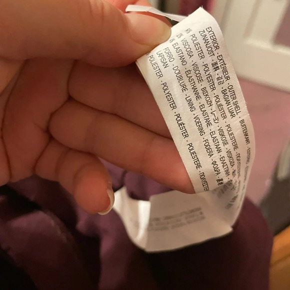 ZARA BURGUNDY LONG SLEEVE ROMPER - Picture 7 of 8